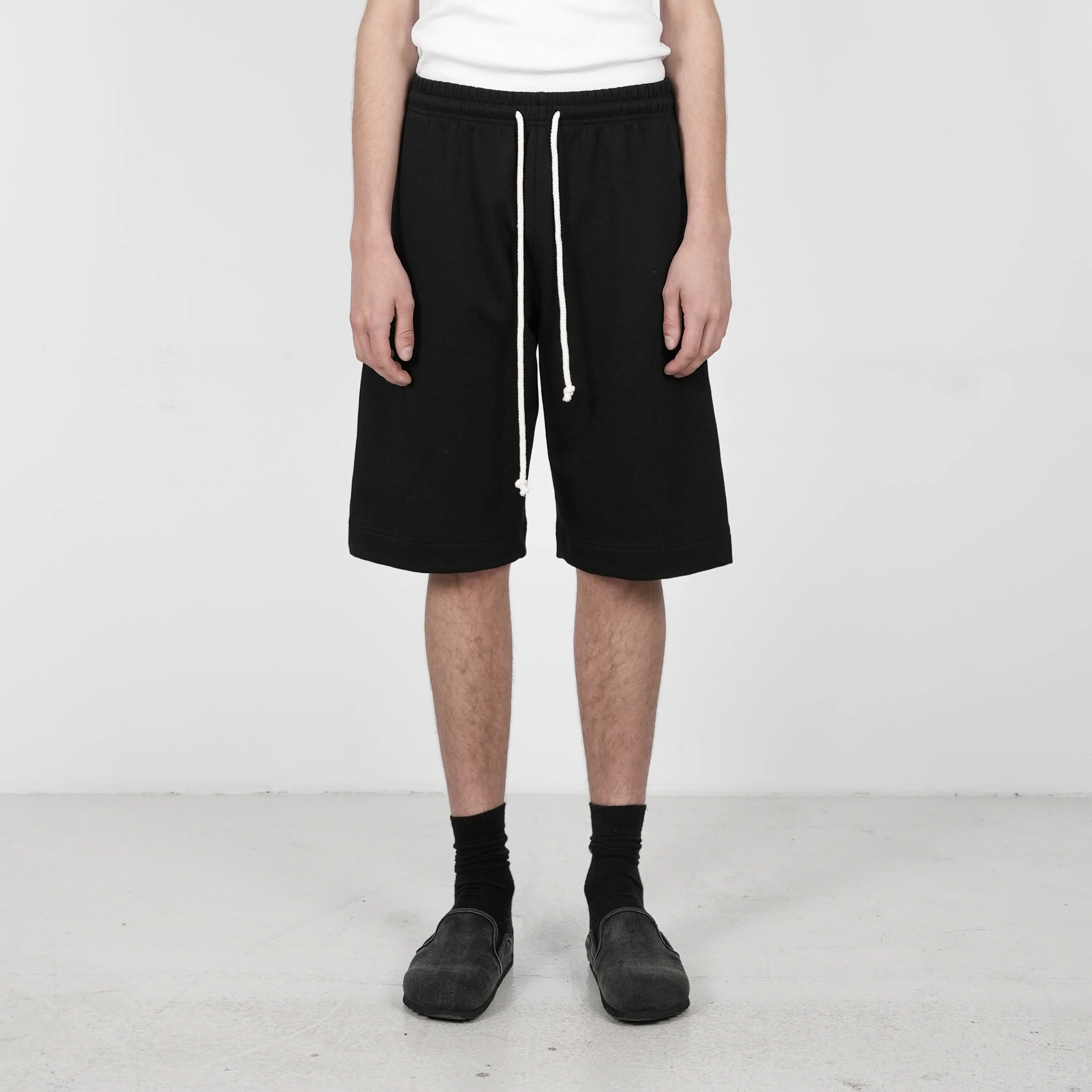Barrel Flowy Shorts (Black) - Image 5