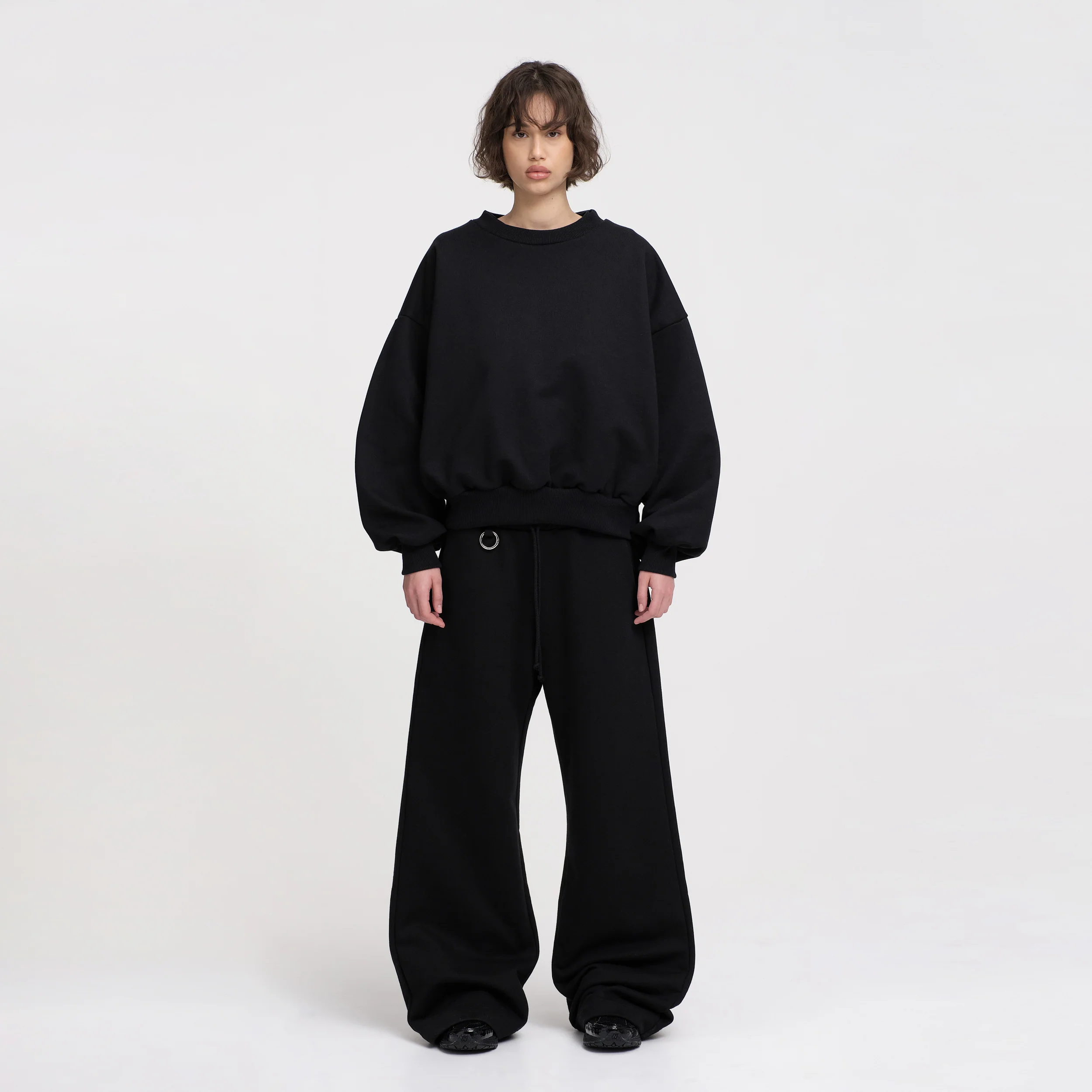 Boxy Crewneck (Black) - Image 4