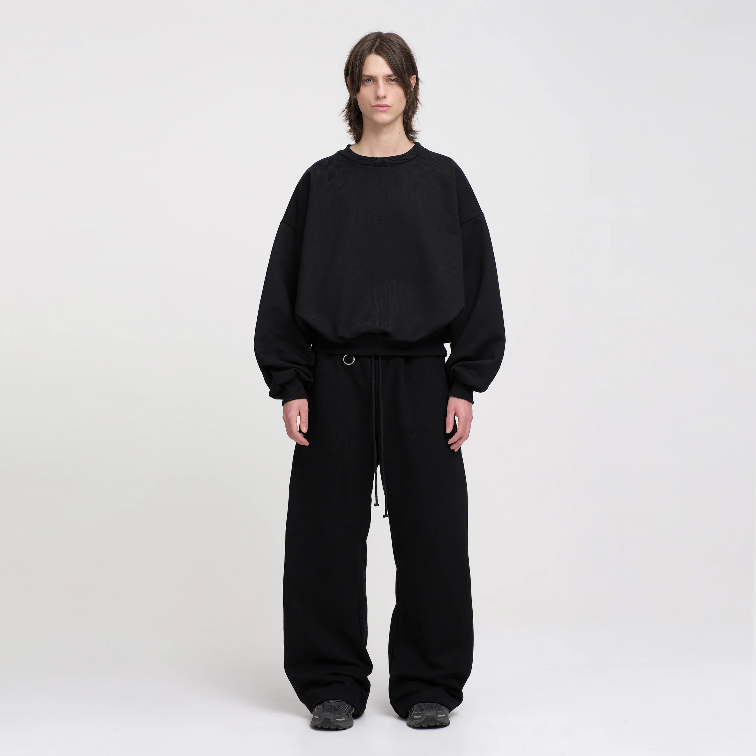 Boxy Crewneck (Black) - Image 5