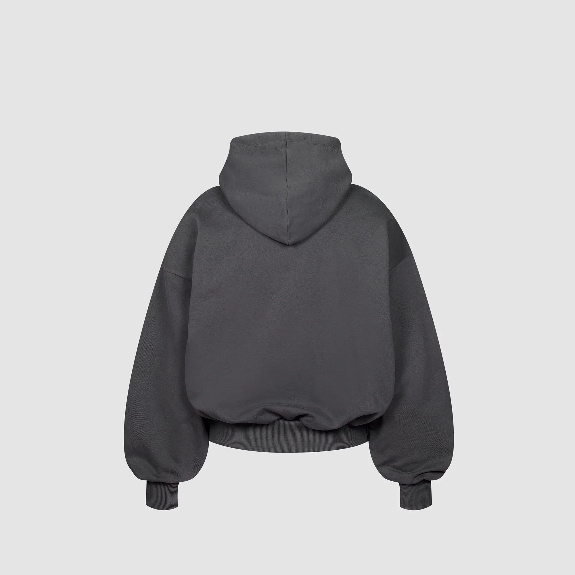 Boxy Flowy Hoodie (Graphite) - Image 2