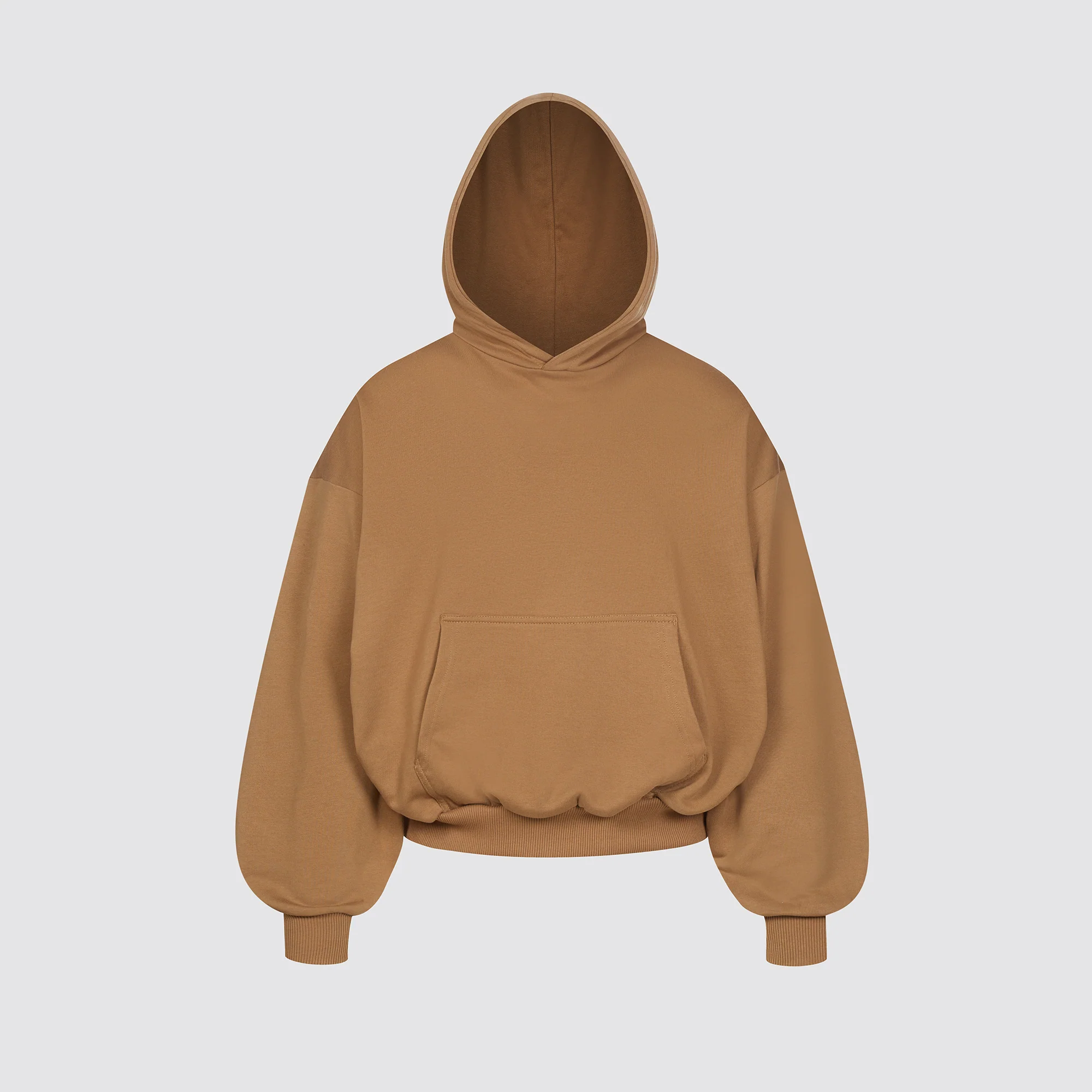 Boxy Flowy Hoodie (Redwood)