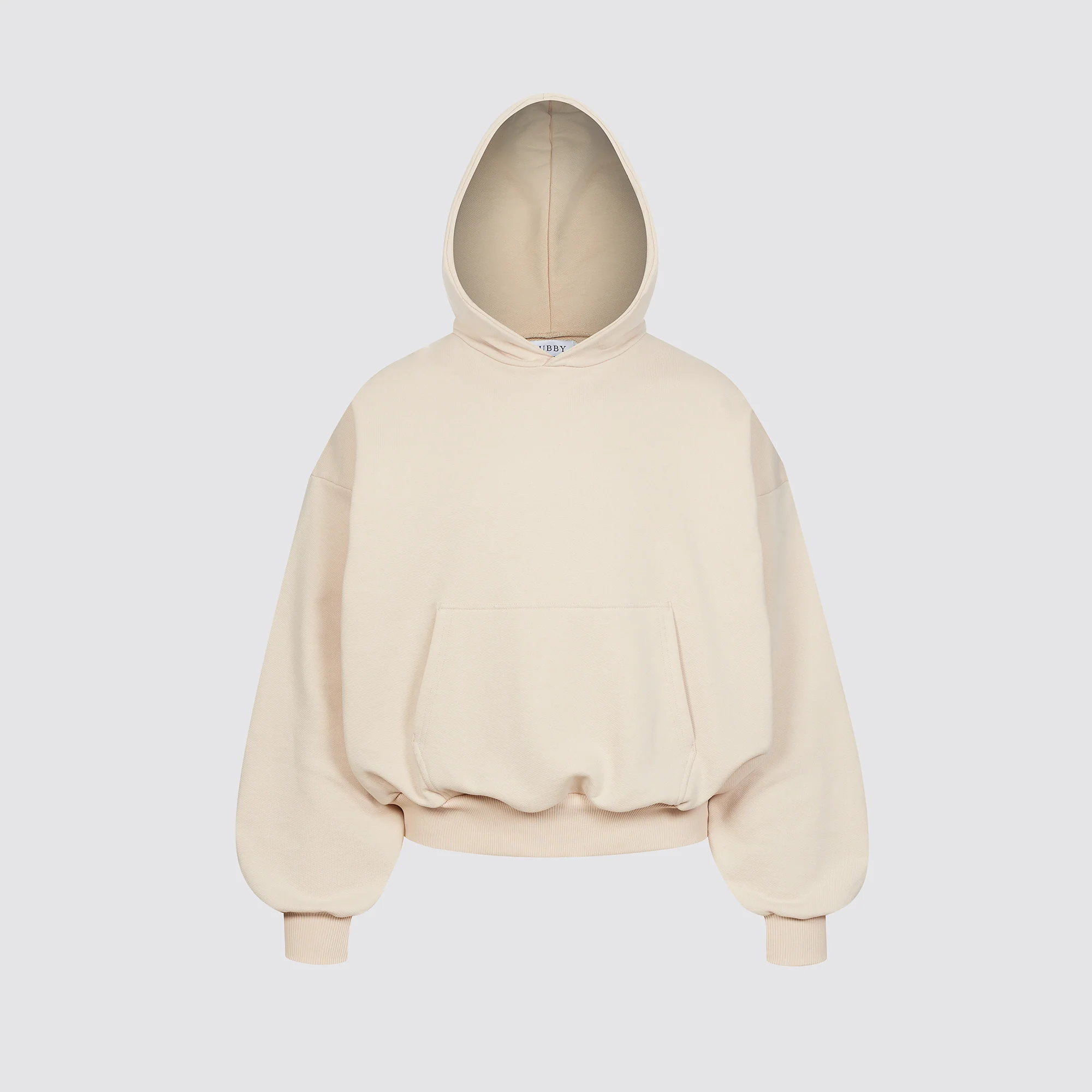 Boxy Ultra Heavyweight Hoodie (Beige)