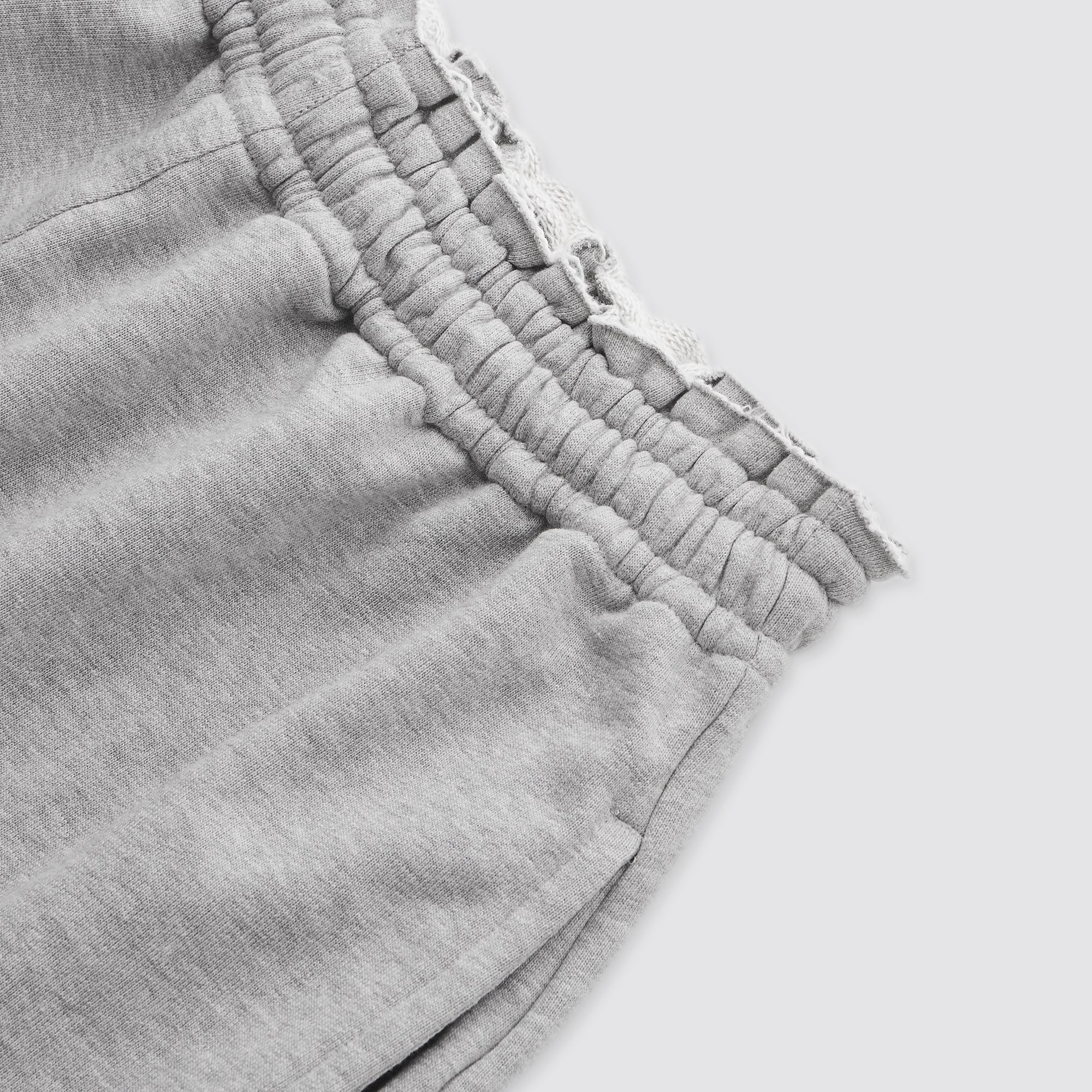 Raw Sweat Shorts (Grey) - Image 3