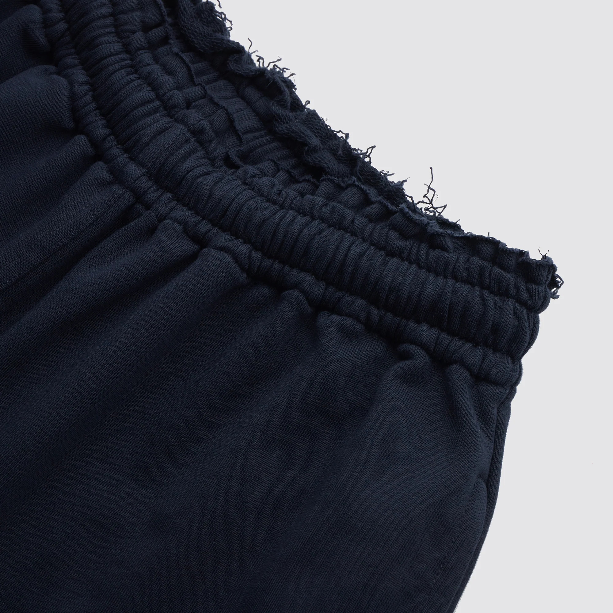 Raw Sweat Shorts (Dark Navy) - Image 6