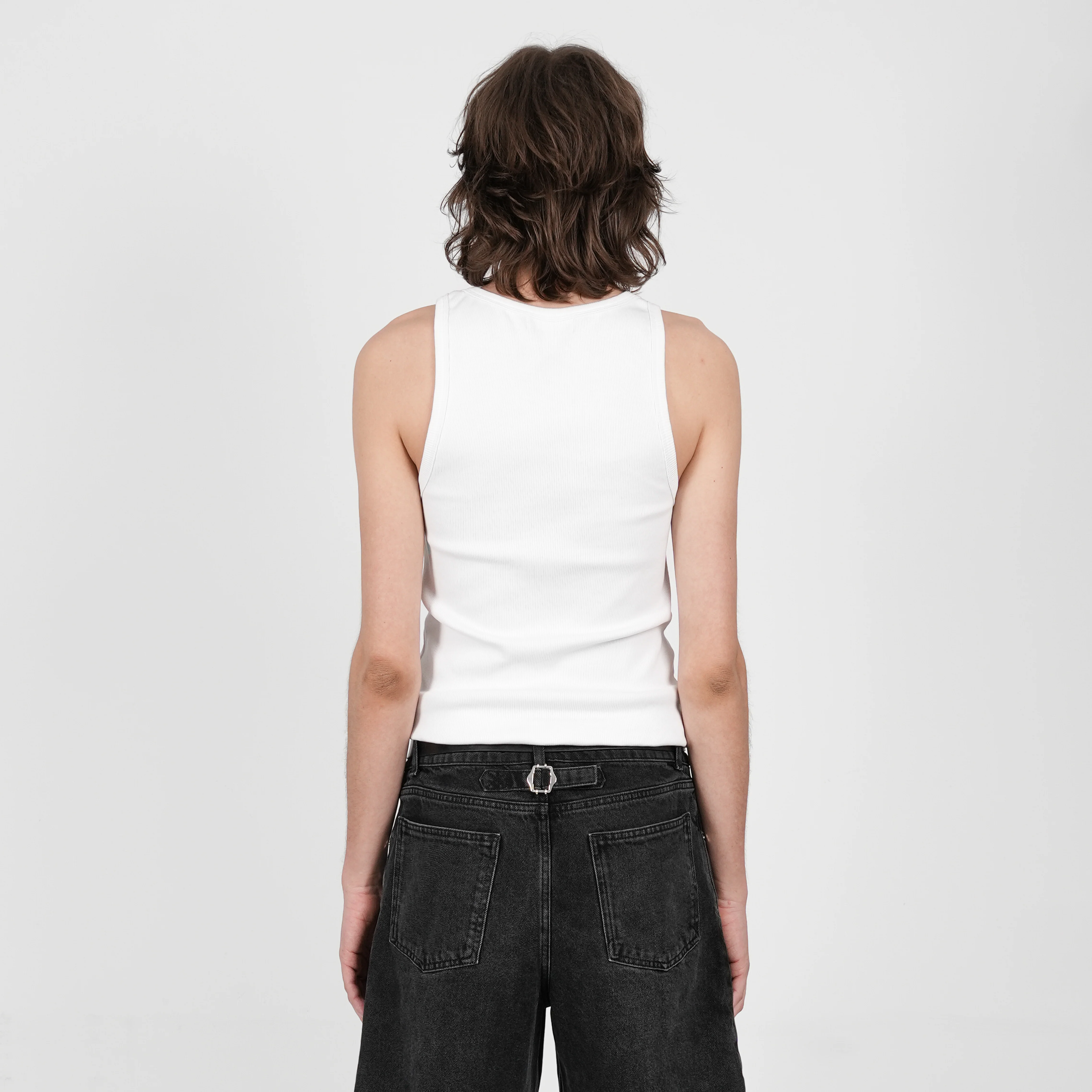 Regular Heavy Tanktop (White) - Image 3