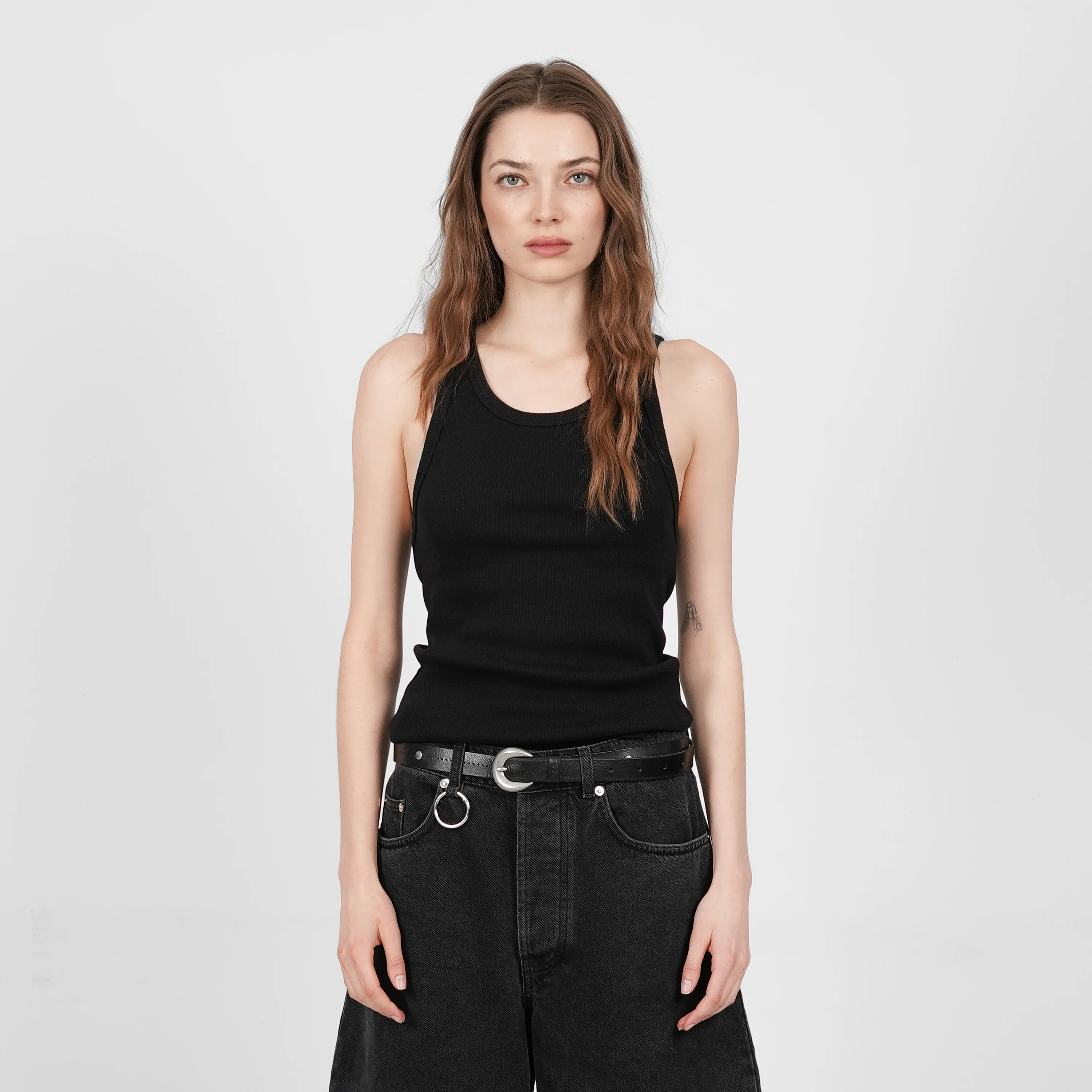 Regular Heavy Tanktop (Black) - Image 2