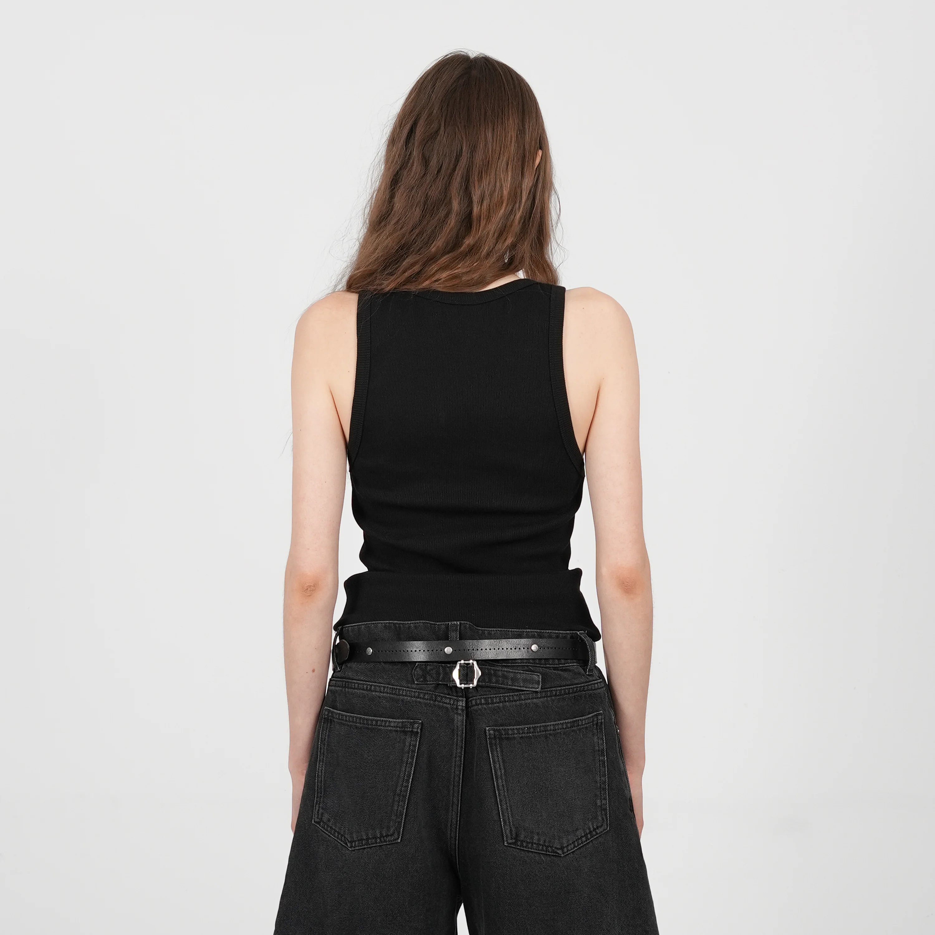 Regular Heavy Tanktop (Black) - Image 3