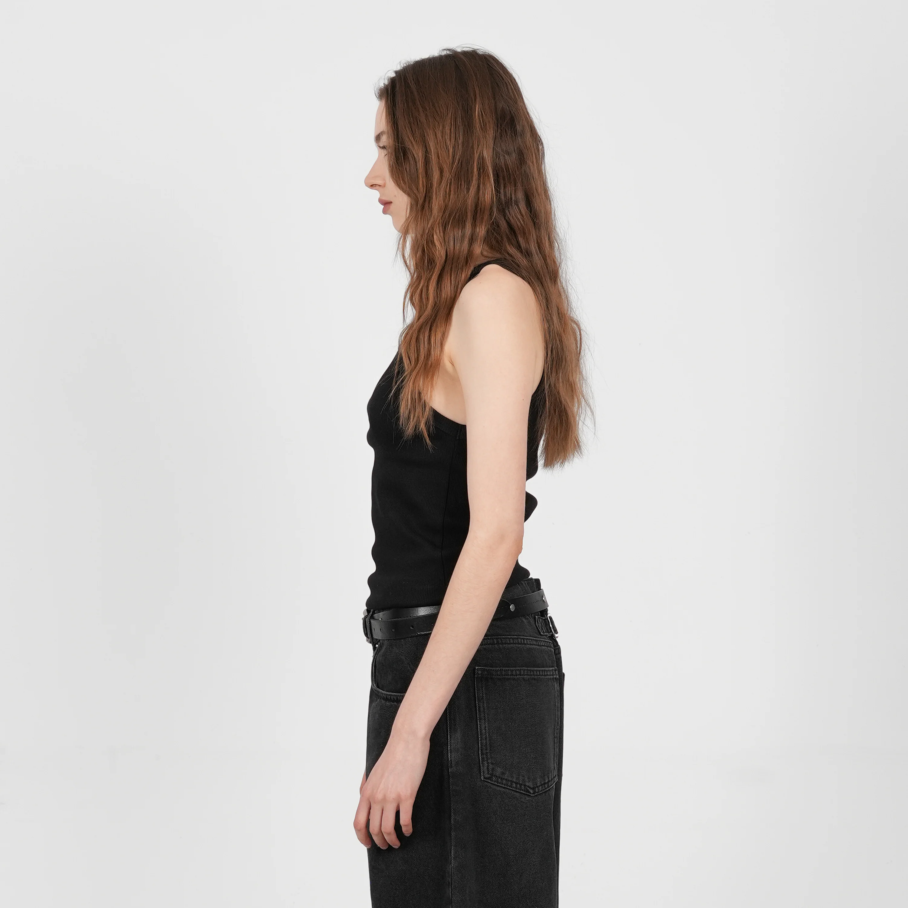 Regular Heavy Tanktop (Black) - Image 4
