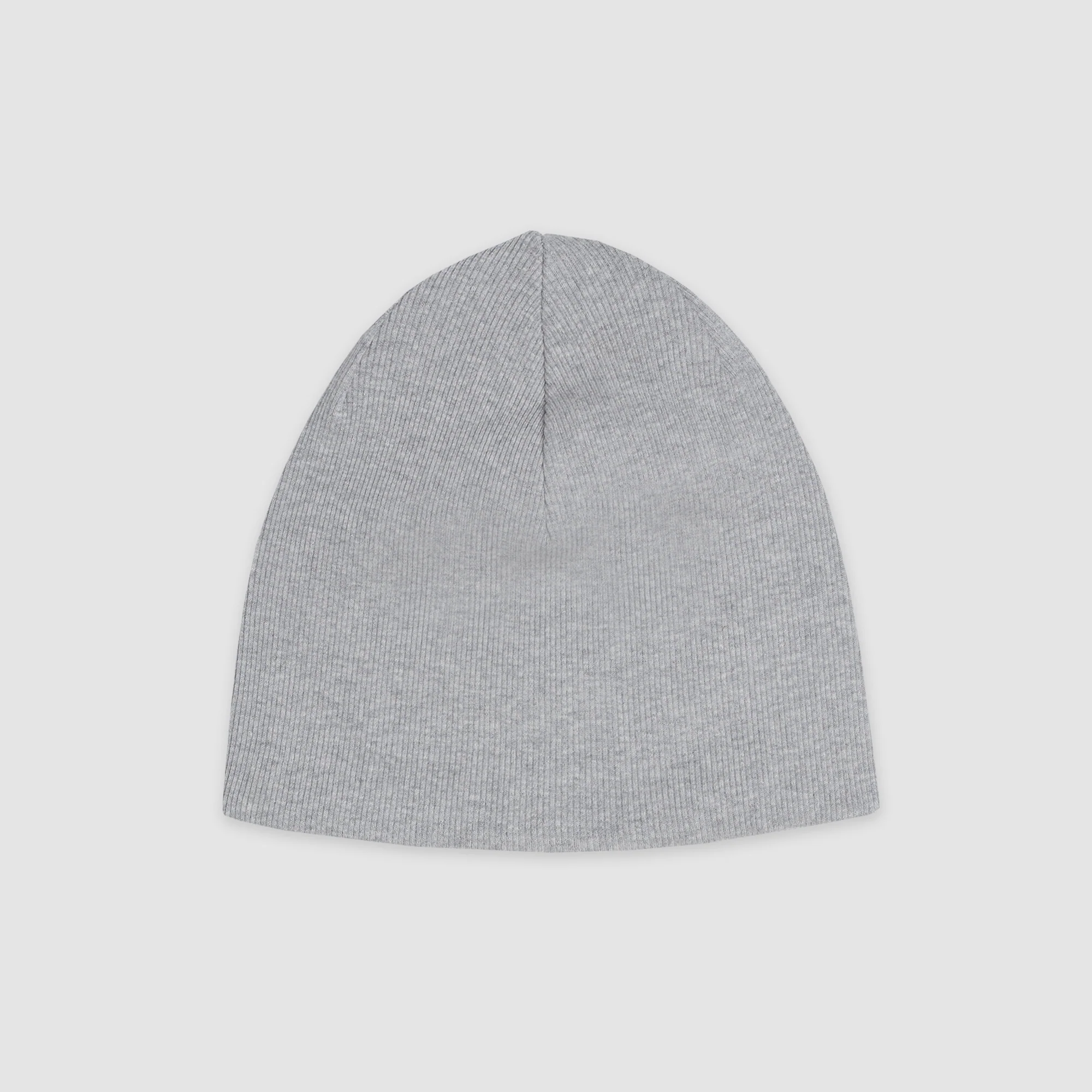 Ribbed Beanie (Grey)